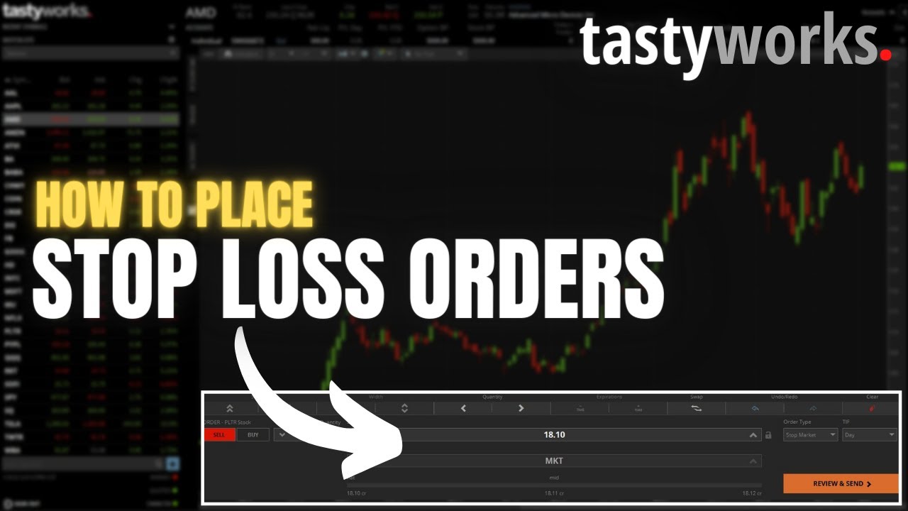 How to Place Stop Loss Order on Tastytrade
