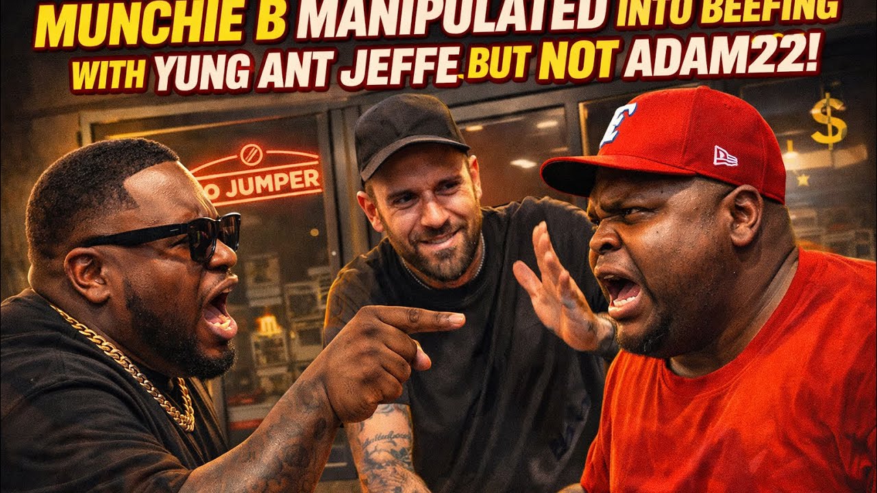 ADAM 22 TRICKS MUNCHIE B INTO BEEFING WITH YOUNG ANT JEFE INSTEAD OF HIM