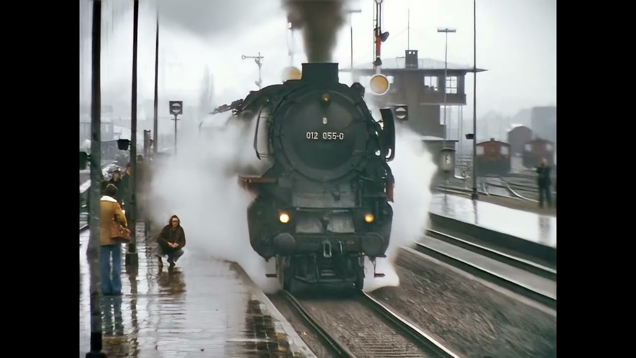 Sonderfahrt 012 055-0 am 12.4.1975 von Hannover nach Osnabrück und zurück mit 044 599-9