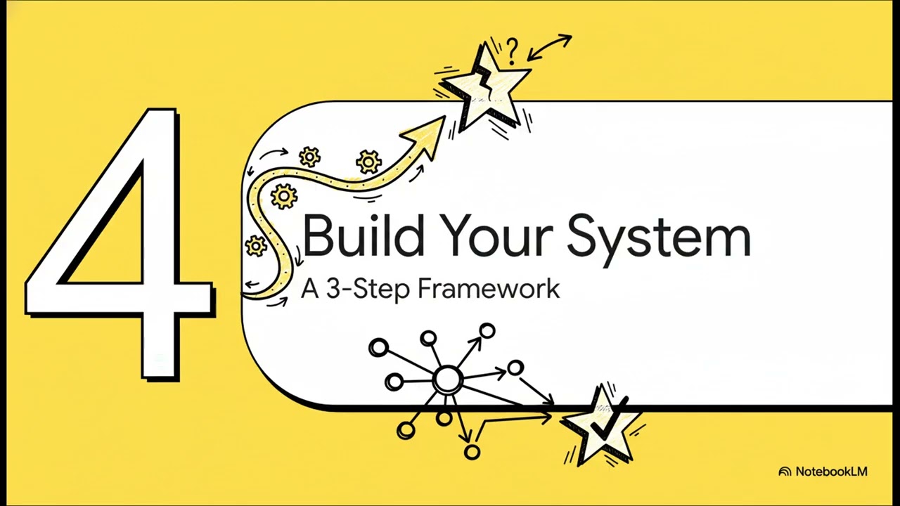 Stop chasing goals and start building systems. 🚀
