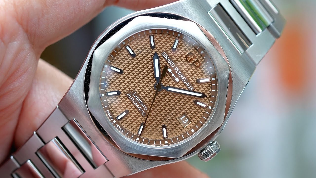 [Đẹp & Độc] Girard Perregaux Laureato Copper 38mm 81005-11-3154-1CM | ICS Authentic 0982298881