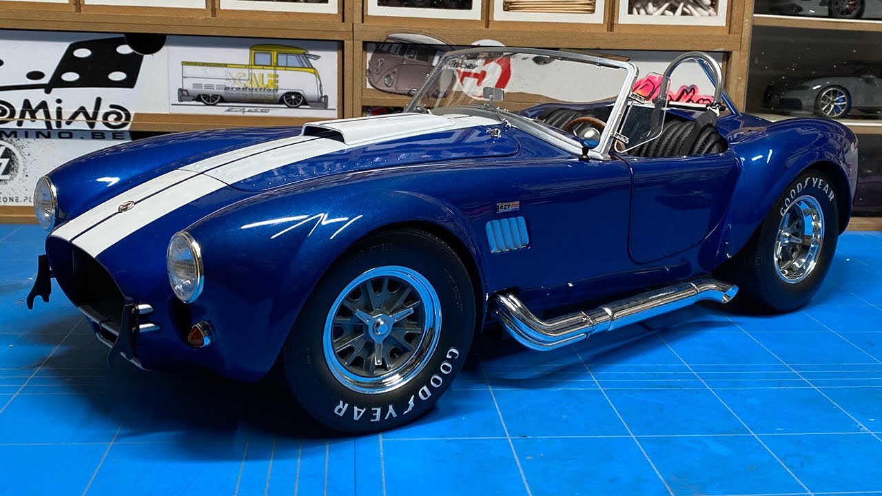 Сборка модели Shelby 427 SC Cobra в масштабе 1:8 от Agora Models. Часть 4. Финальная сборка.