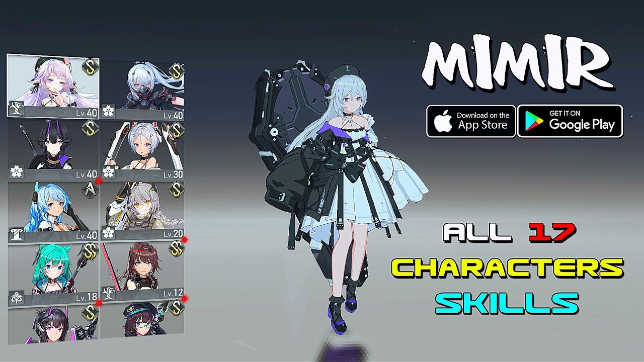 Aether Gazer - All 17 Characters & Skills (Android/IOS)