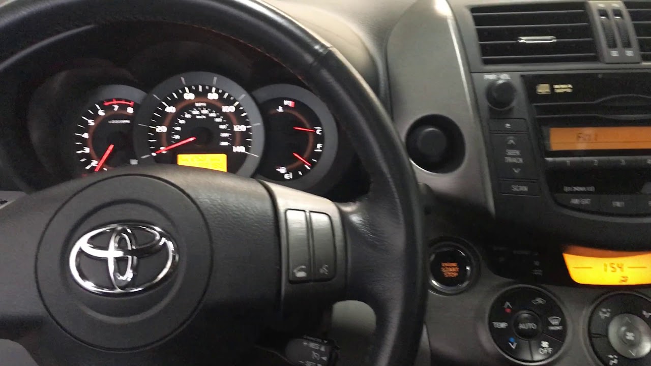 2010 Toyota Rav4 Start up Interior