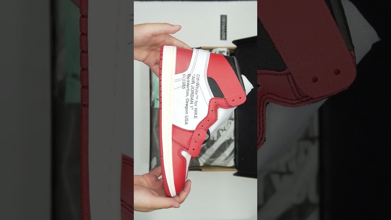 Jordan 1 Retro High Off White Chicago Unboxing [Quick View]