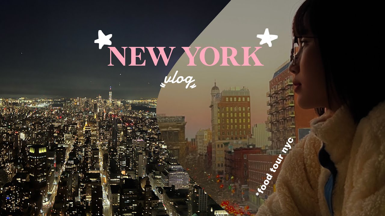 Mình lại đi New York? | food tour NYC | du học Mỹ | heylinhanh 🦖