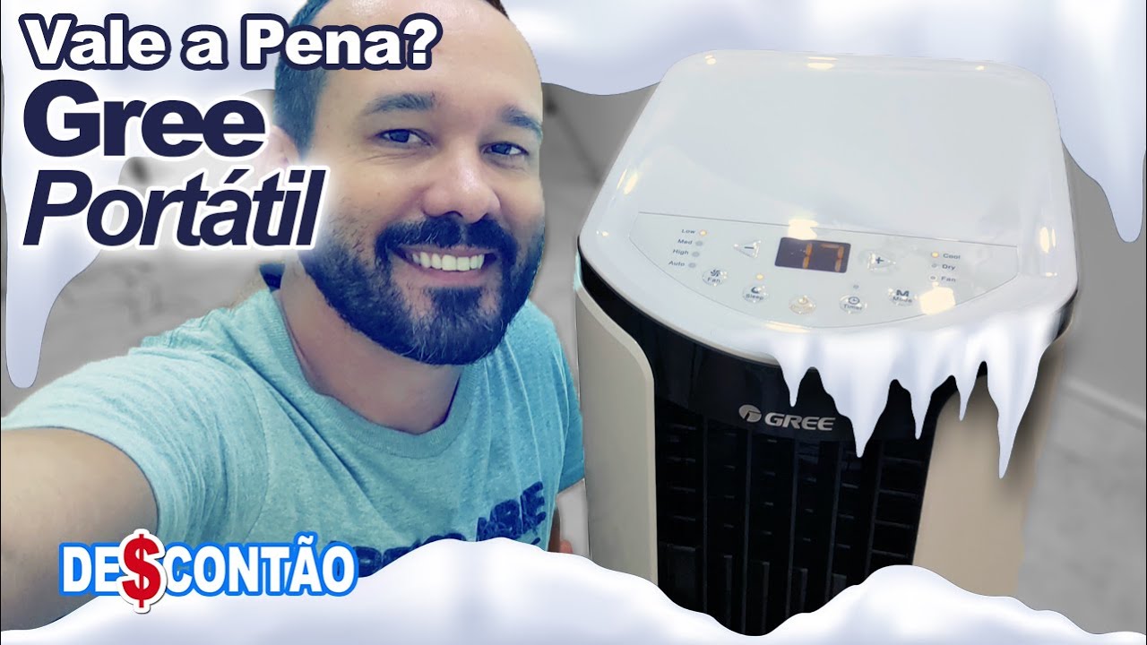 Ar Condicionado PORTÁTIL 12K Gree.Vale a Pena? Primeiras impressões.