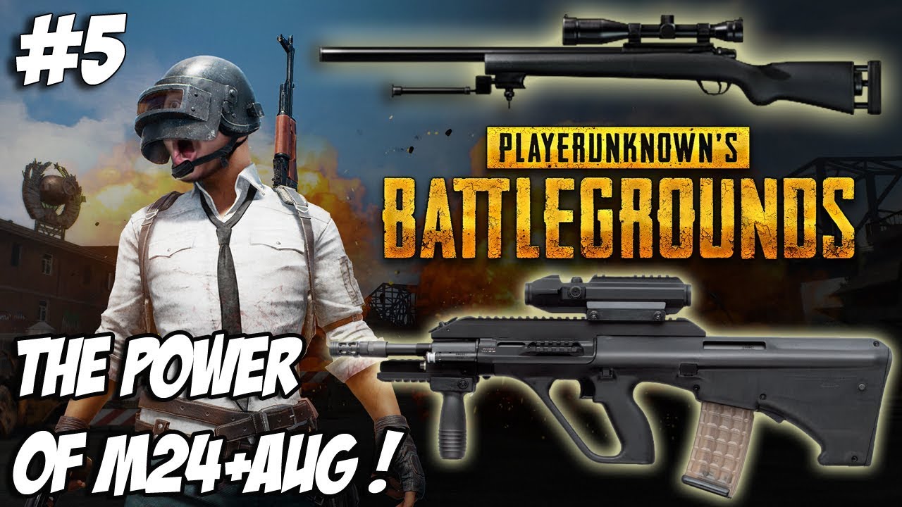 M24 + AUG = MENCRET - MrOcto PUBG Highlights #5