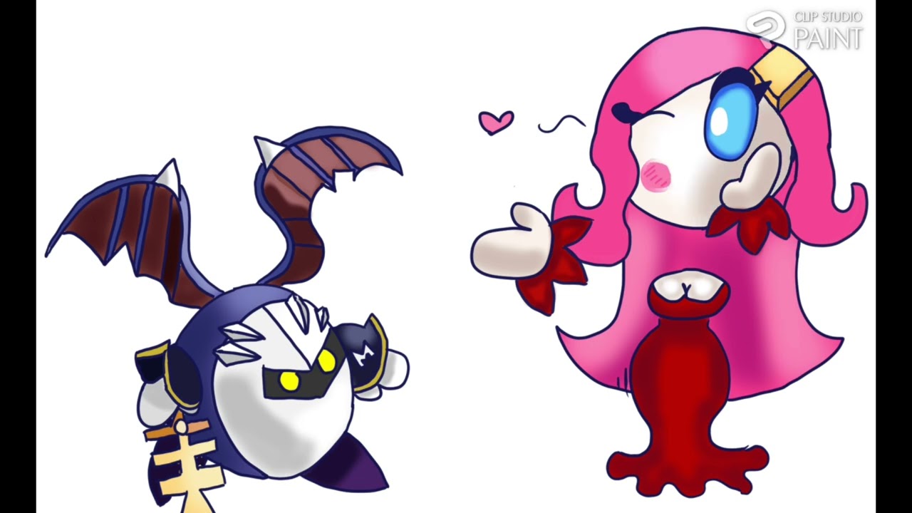 susie trying to seduce meta knight - speedpaint