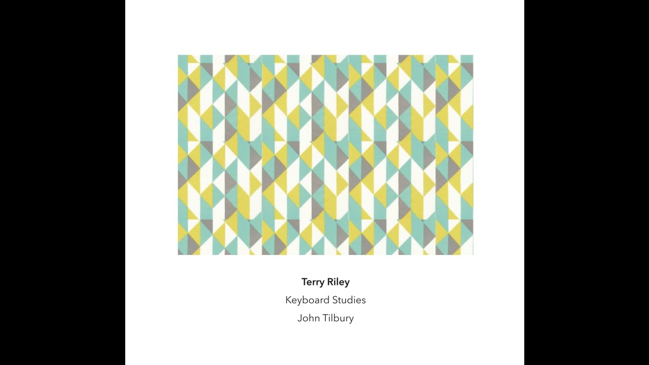 Terry Riley 'Keyboard Study No.1' played by John Tilbury