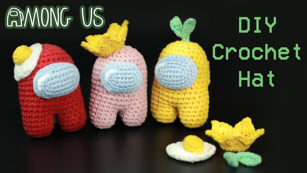 3 DIYs Crochet Among Us Hat | Chenda DIY