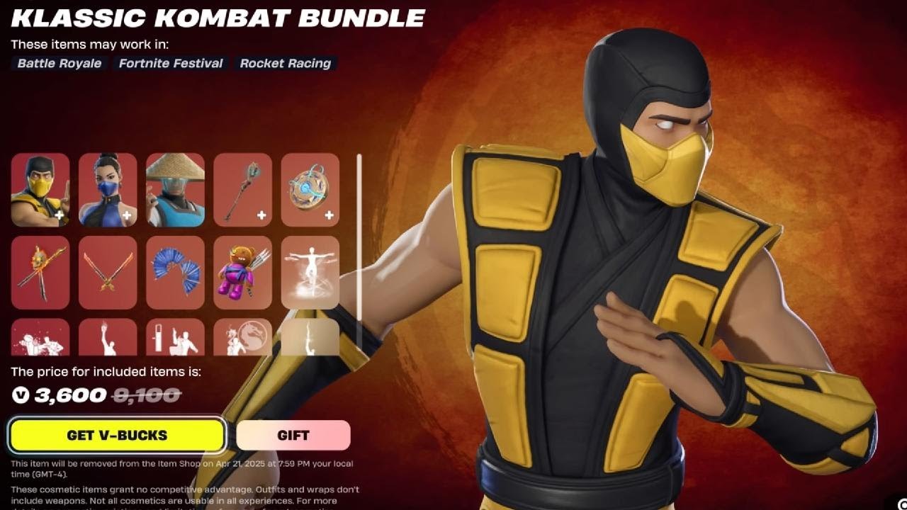 Fortnite Klassic Kombat Bundle