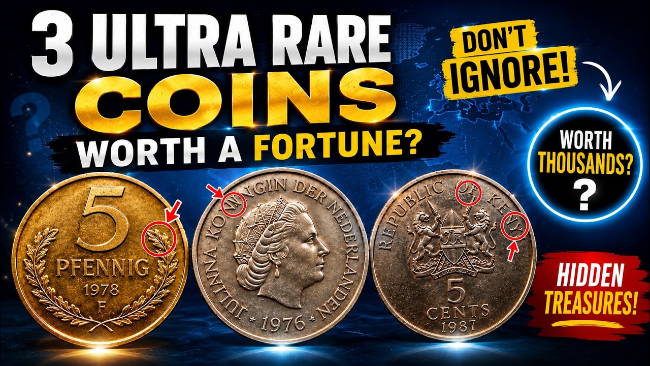 Top 3 Ultra Rare Coins Worth a Fortune in Today's Collector Market Most People Ignore