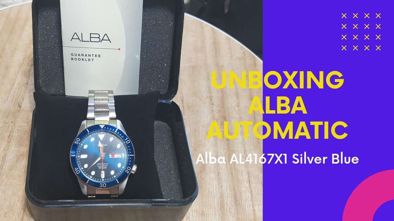 Unboxing Jam Tangan Alba Automatic