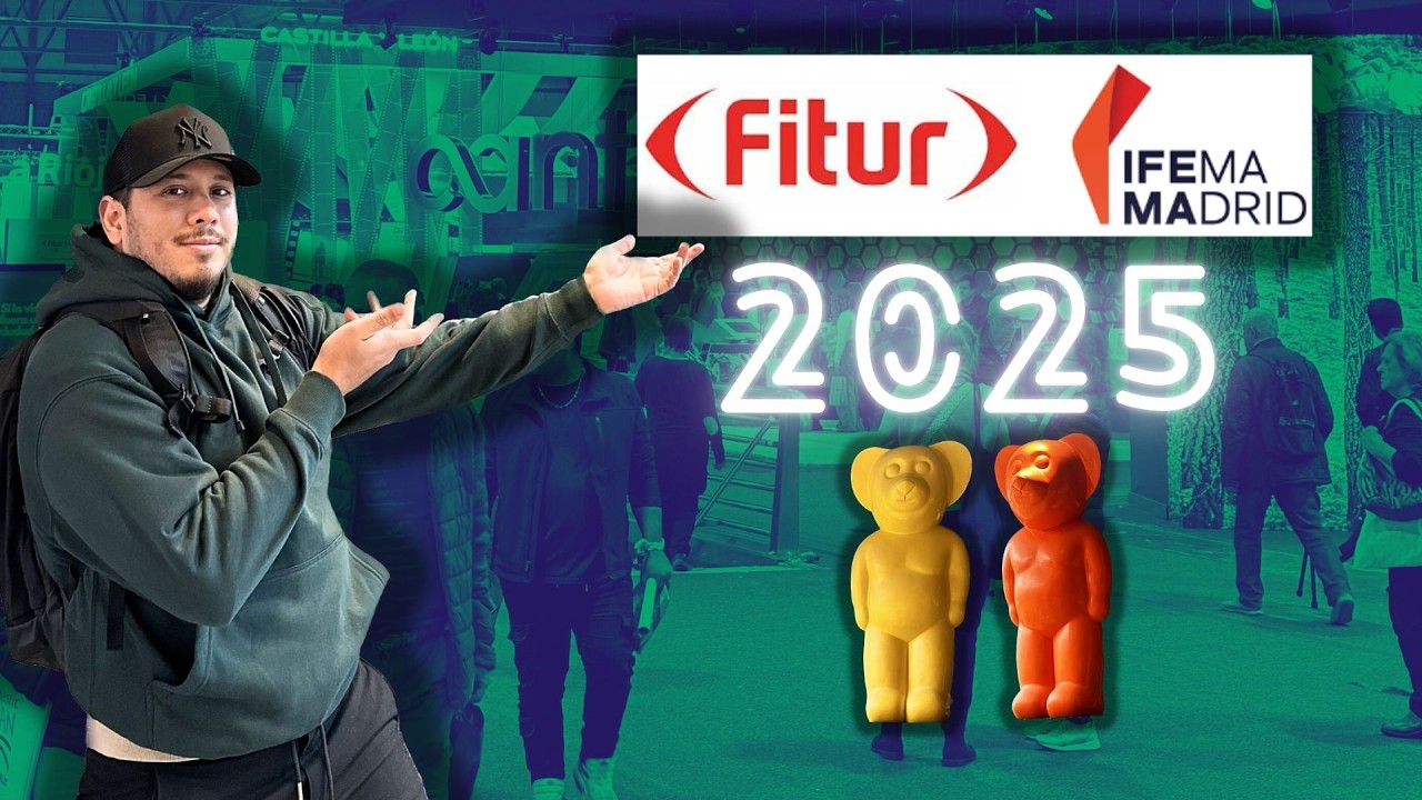 ACOMPÁÑAME a DISFRUTAR de esta FERIA INTERNACIONAL DEL TURISMO 2025 en MADRID - FITUR 2025