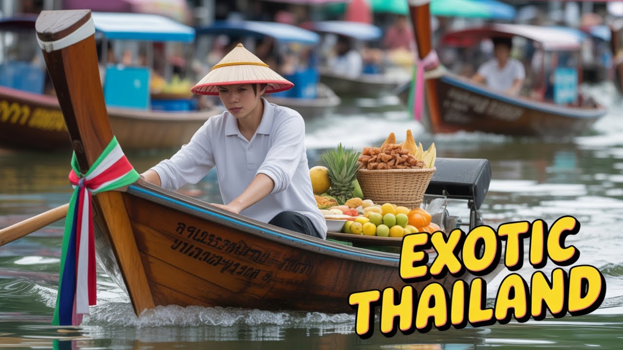 The Floating Market Where Everything is for Sale