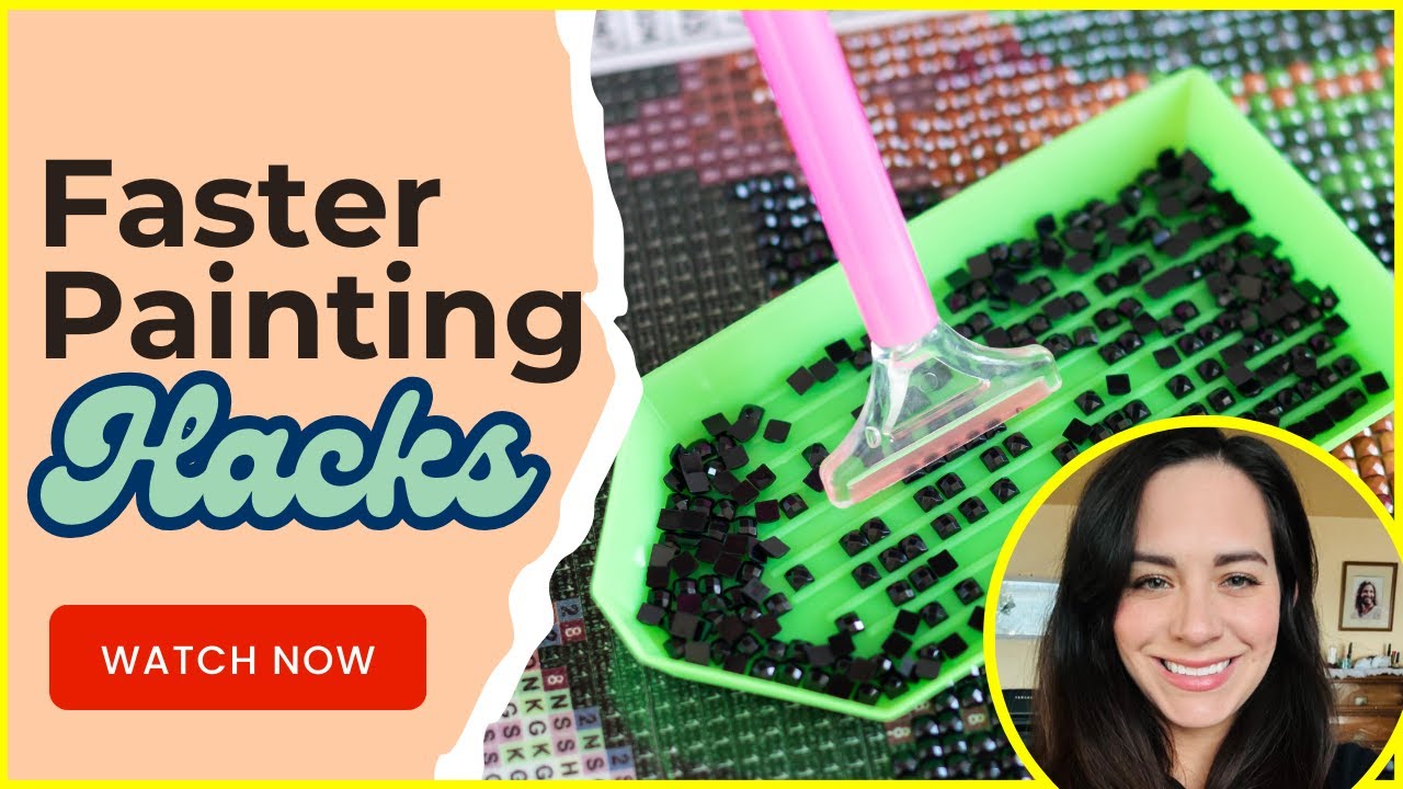 How to Diamond Paint Faster with a 4 Placer | Satura by Diamond Art Club