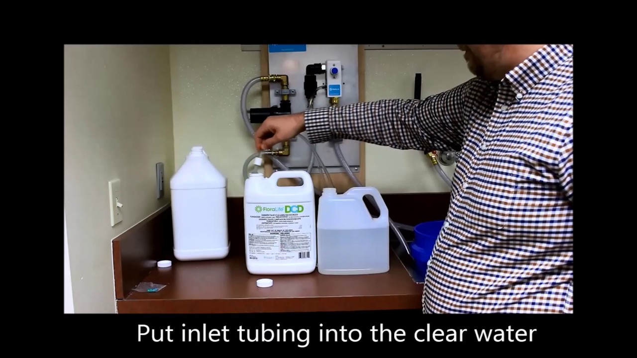 The Blend Center Dosing System Proper Cleaning with D.C.D.
