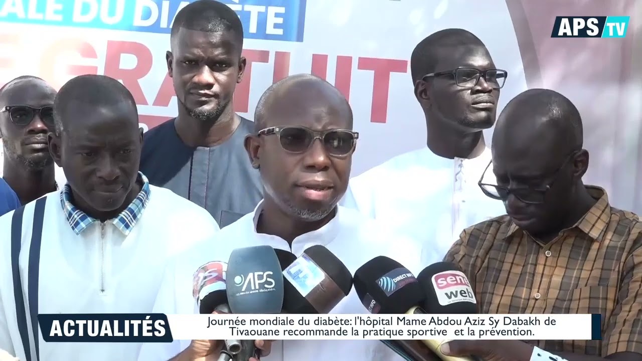 Journée mondiale du diabète: l'hôpital Mame Abdou Aziz Sy Dabakh de  Tivaouane recommande la...