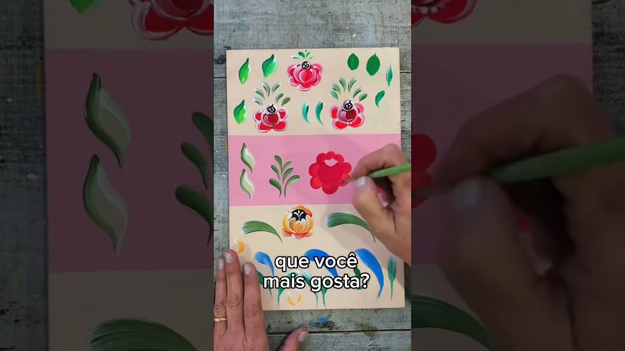 Os muitos estilos de rosas do Bauernmalerei
