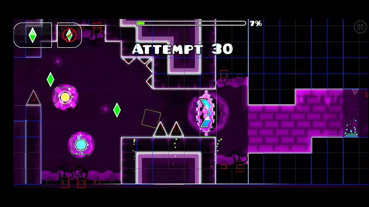 I'm trying to beat an insane demon geometry dash l
