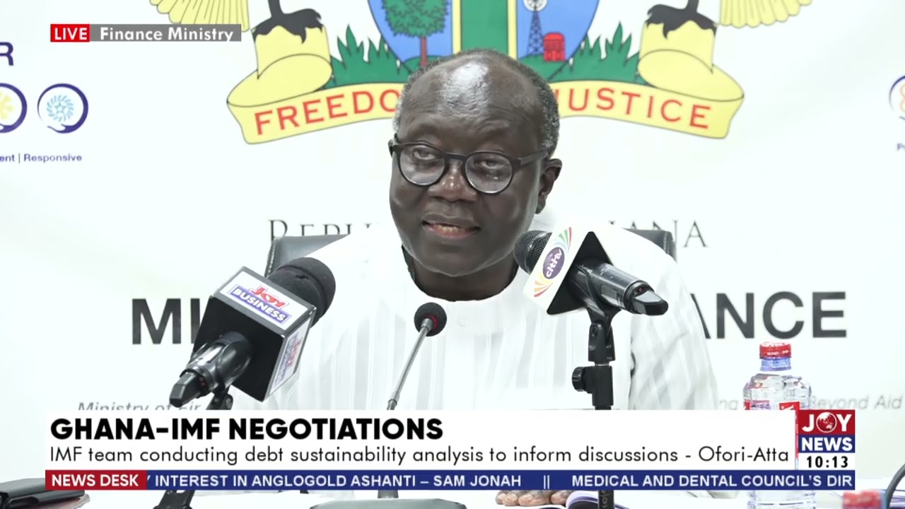 Ghana&rsquo;s Economy: Finance Minister addresses the press - News Desk on JoyNews