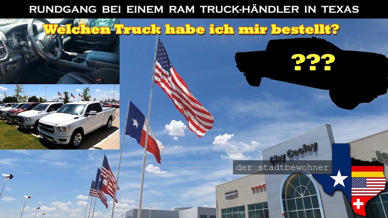 Rundgang bei einem RAM Händler in Texas