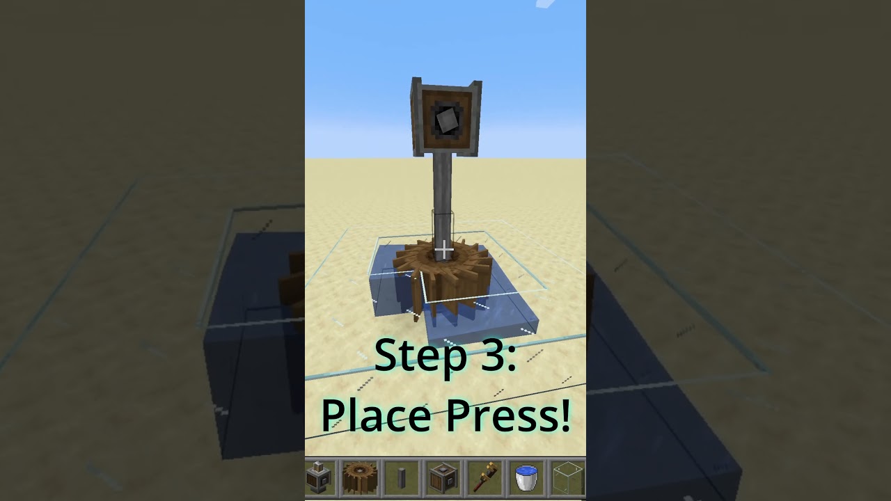 How to Make a Mechanical Press in Create! (V0.5.0)