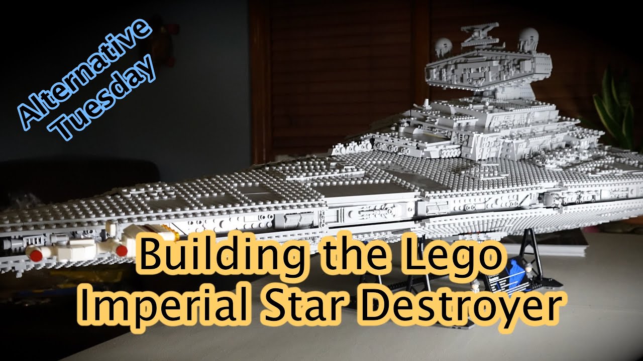 Making the Lego Imperial Star Destroyer
