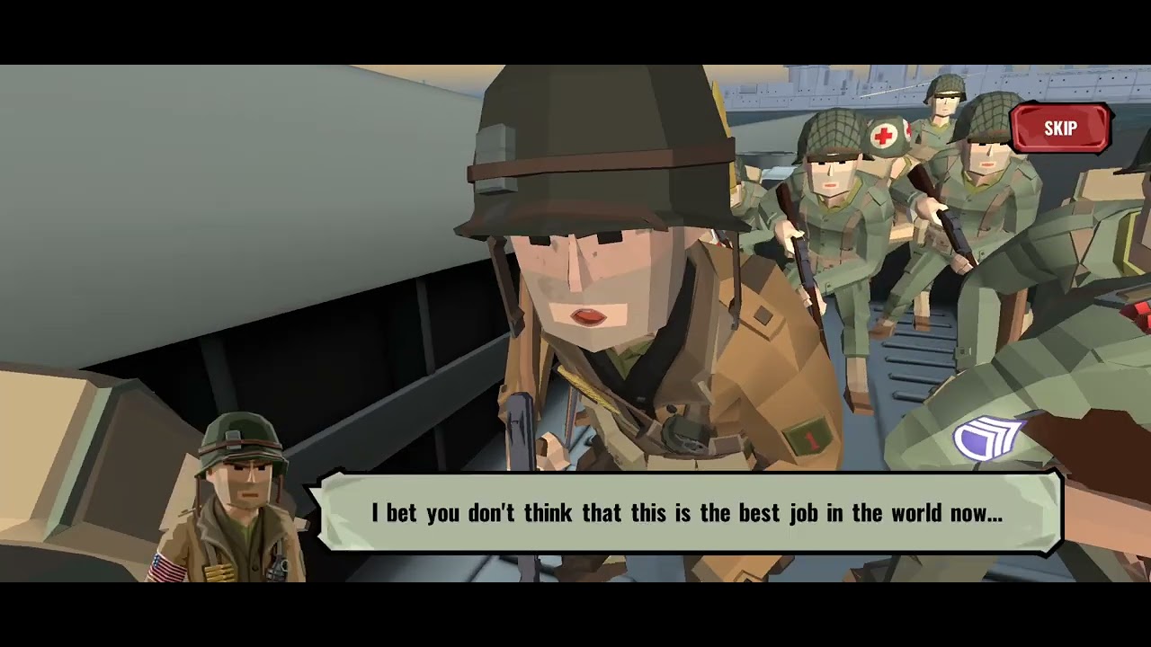 This game inspired from world war 2
