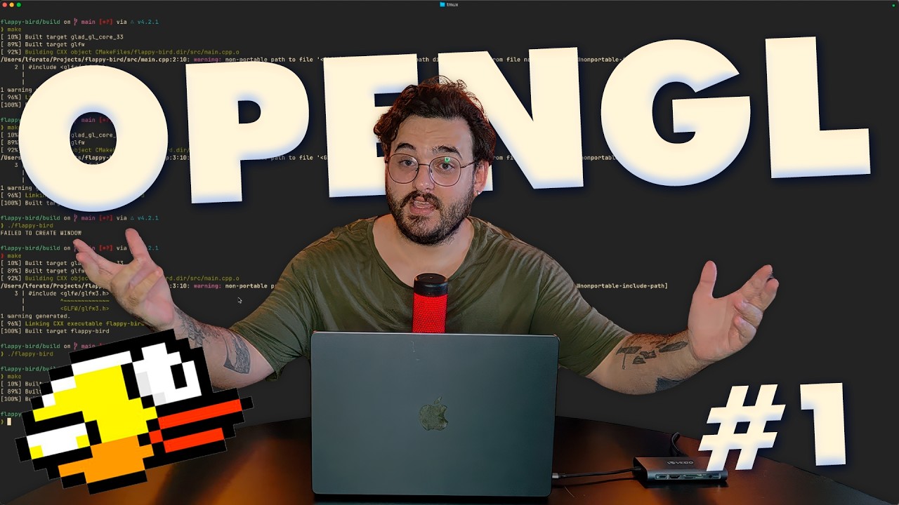 #1 Flappy Bird do Zero - Criando uma janela usando OpenGL