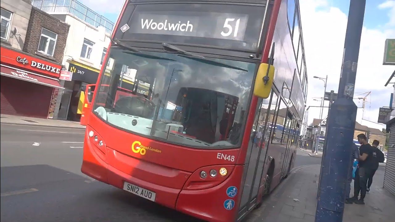 Euro6 Prototype Beast!. Journey Onboard Route 51. GAL Alexander Dennis E400 ADL EN48 SN12AUO