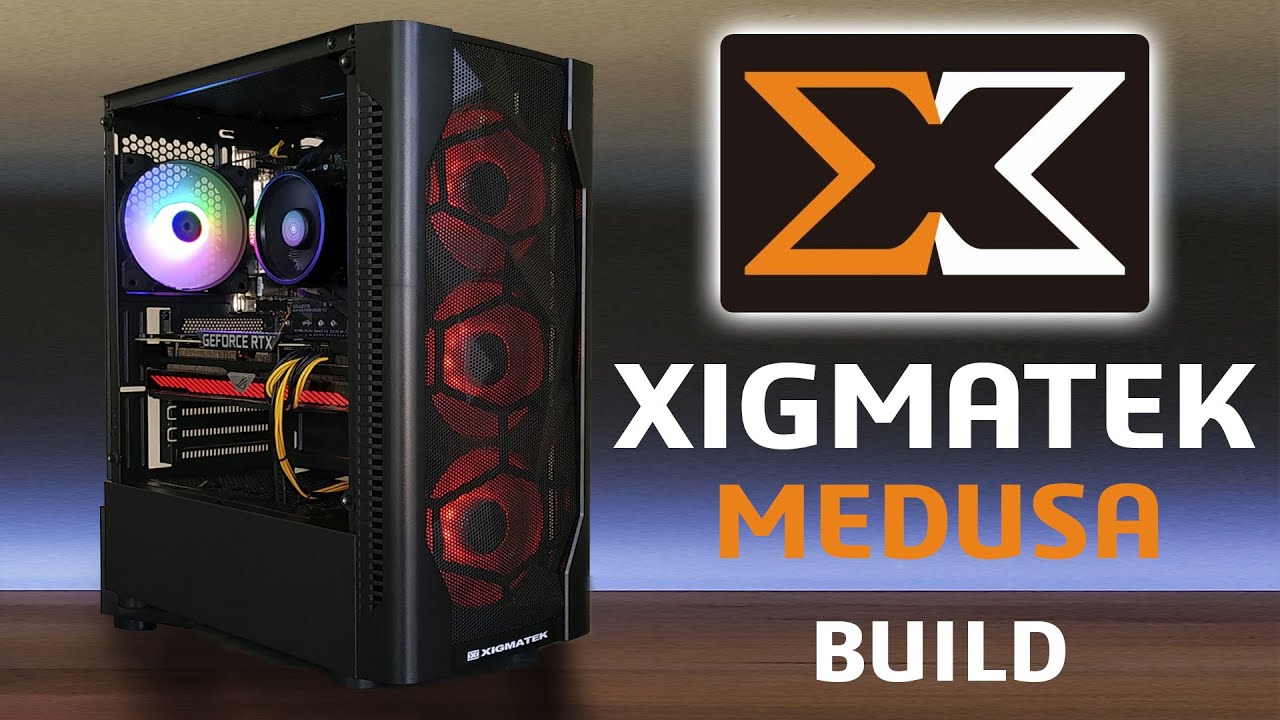 Xigmatek Medusa Build - Ryzen 5 5600X RTX 3070 Strix 16GB Ram 480 SSD