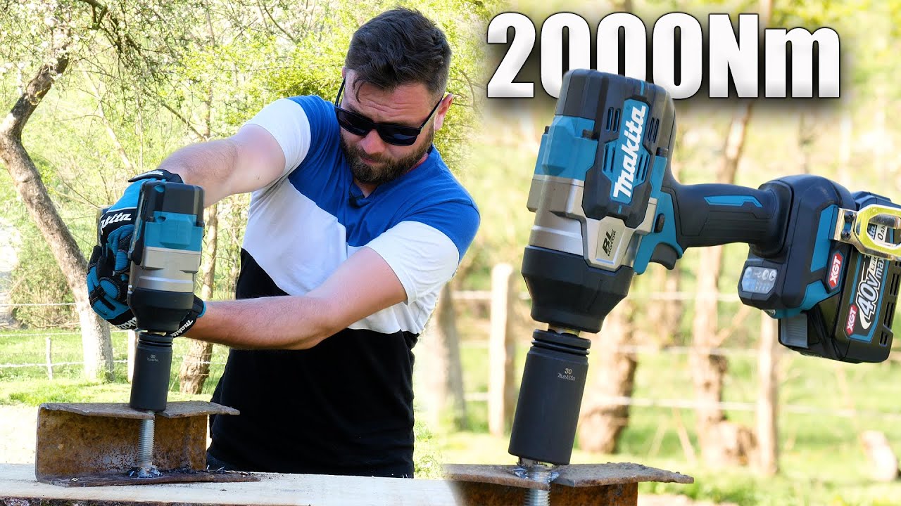 NOU! Cheie IMPACT Makita XGT 2000NM  [ACUMULATOR 40V] Patrat 3/4 | TW001G