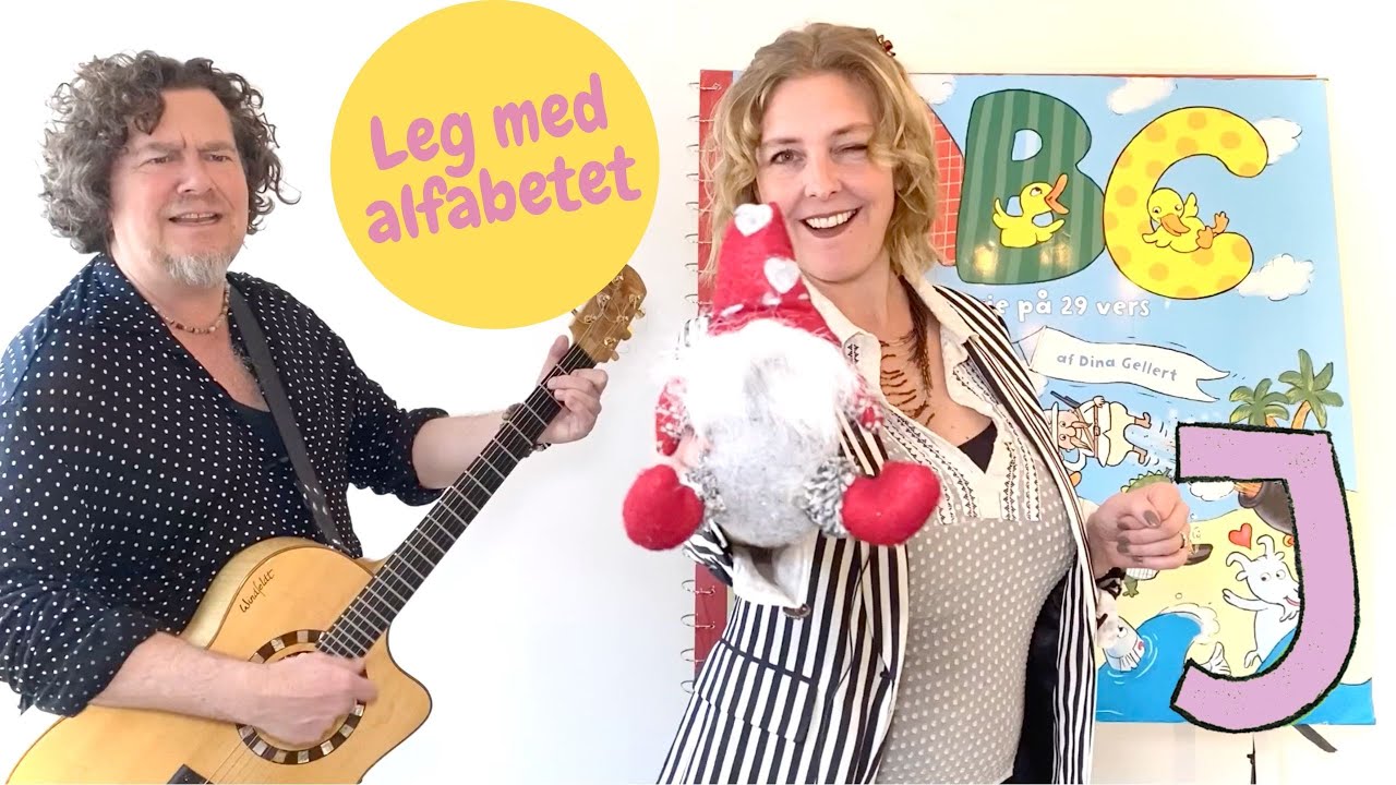 Bogstav J - Lær alfabetet // ABC sangen på dansk med Sille og Palle