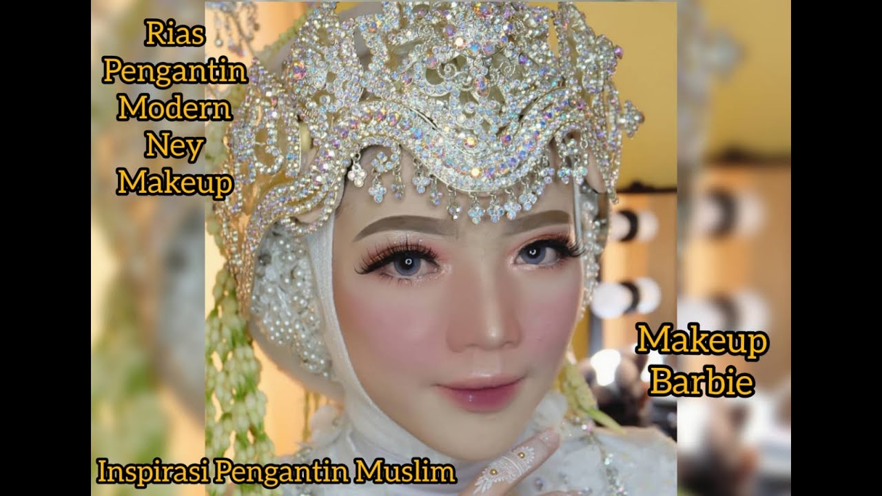 RIAS PENGANTIN MUSLIM MODERN NEY MAKEUP