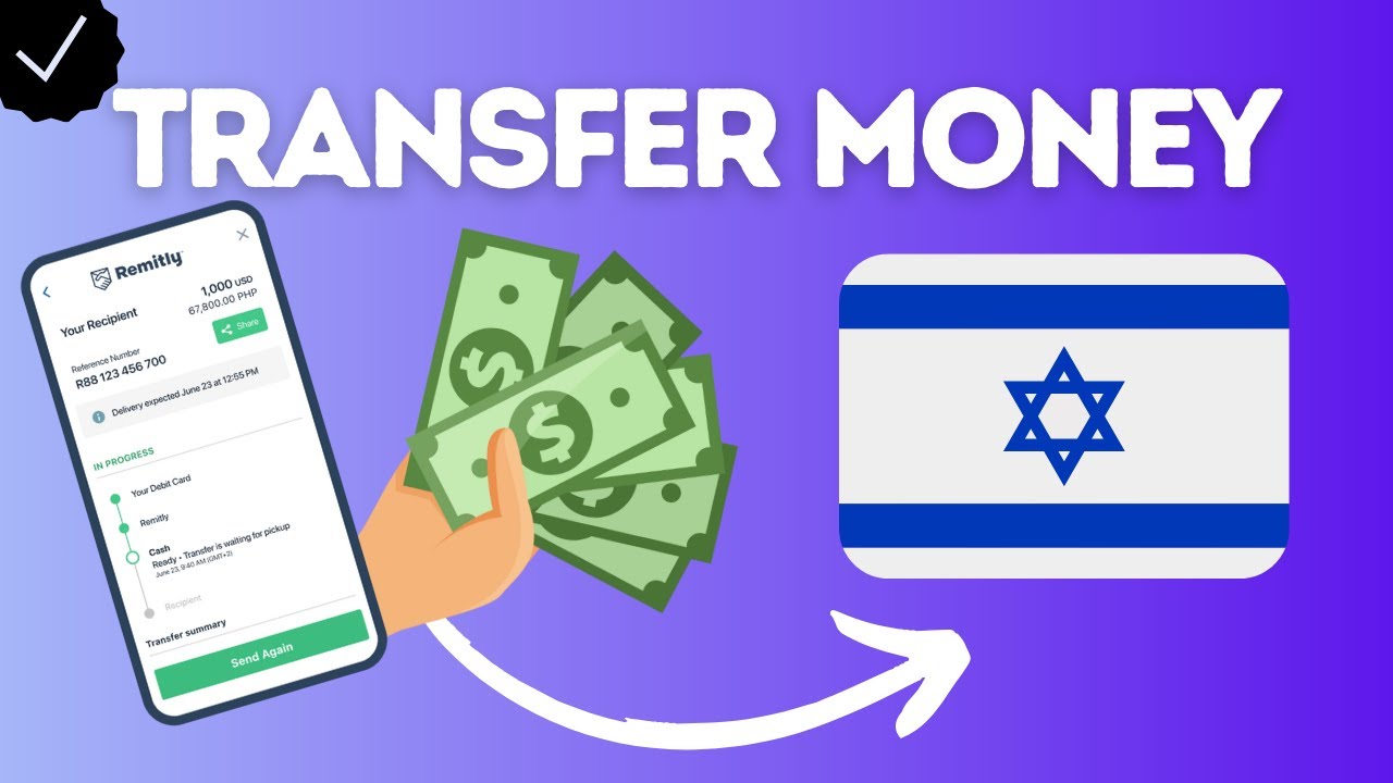 How to transfer money online to Israel?
