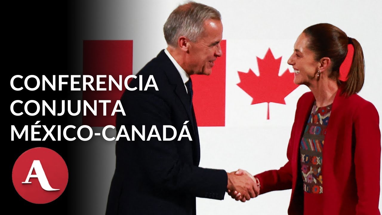 En vivo: Conferencia de prensa México-Canadá desde Palacio Nacional