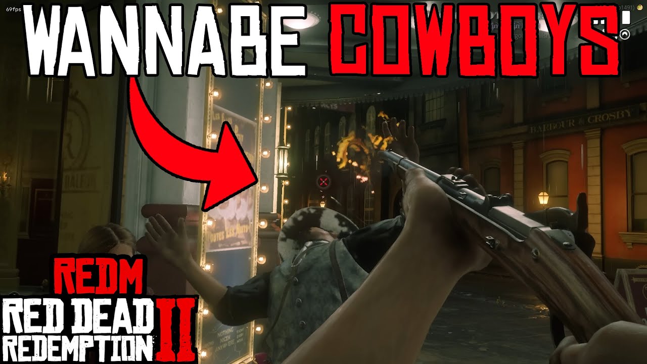 TROLLING Wannabe Cowboys (Red Dead RP)