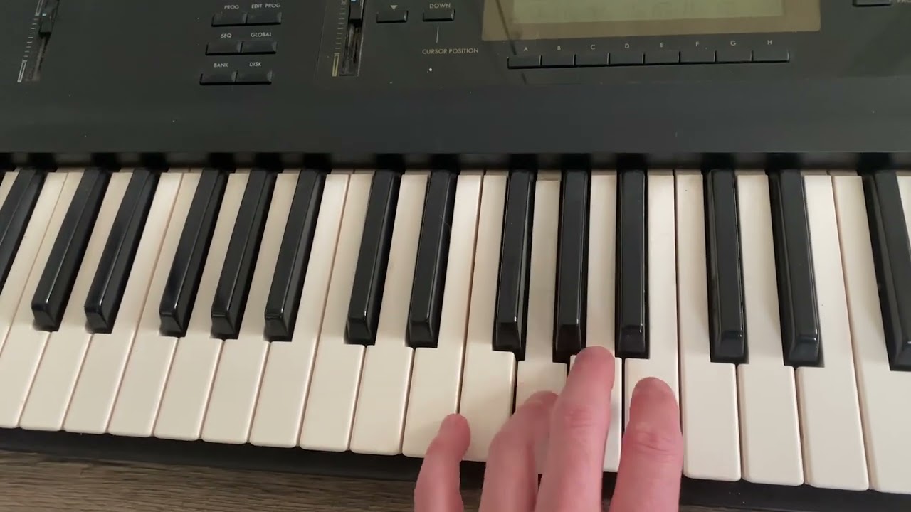 Korg 01W Test