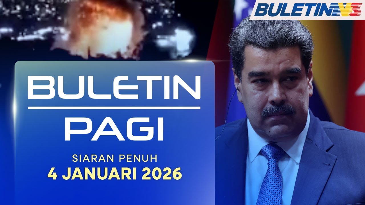 Maduro Bakal Dituduh Berkaitan Dadah Dan Keganasan | Buletin Pagi, 4 Januari 2026