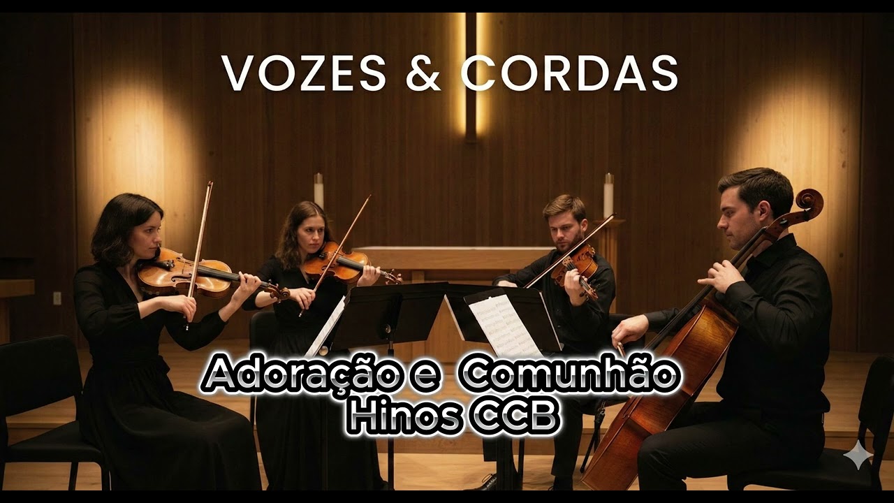 Hinos CCB Tocadas e Cantadas 🙏 | Comunhão & Adoração – Vozes & Cordas