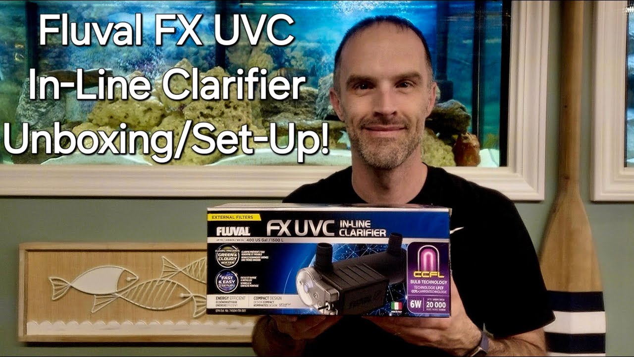 Распаковка и настройка поточного УФ-очистителя Fluval FX