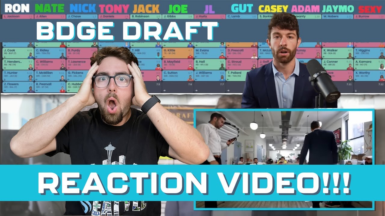 Reacting To BDGE's Your Idiot Leaguemates Draft