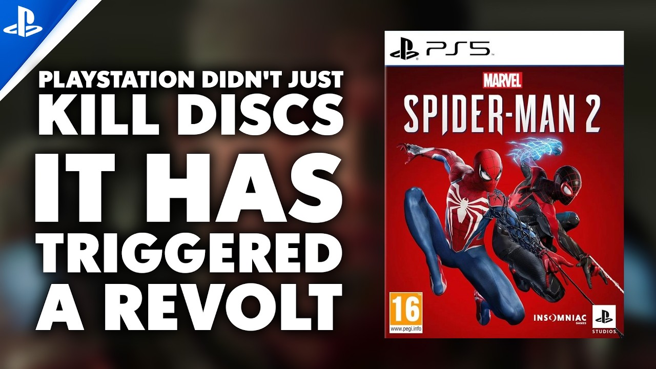 PlayStation Didn't Just Kill Discs - It Sparked a Full-Blown Revolt Across The Industry