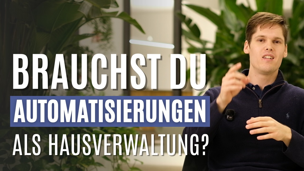 Lohnen sich Automatisierungen als Hausverwaltung?
