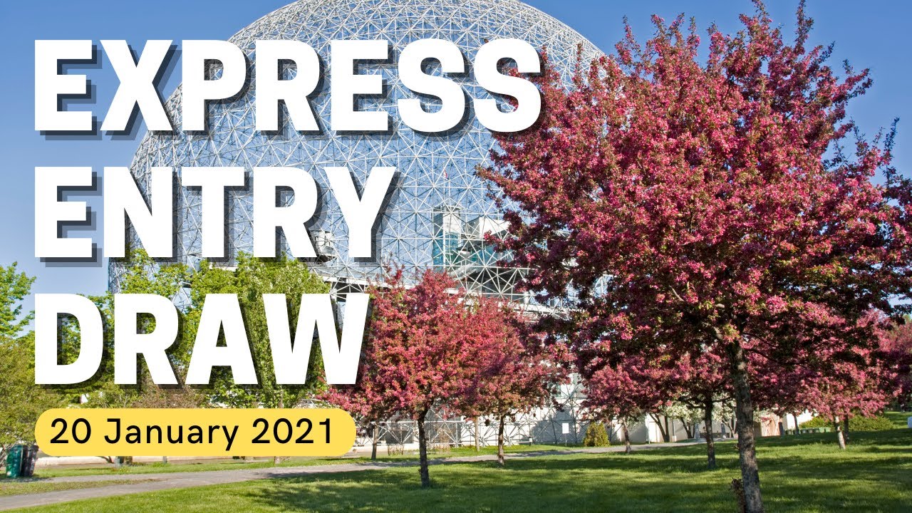 Latest Express Entry Draw 20 January 2021