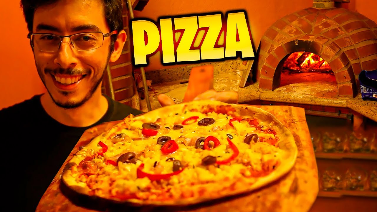PATRIOTA FEZ PIZZA COM O CHAT DA LIVE
