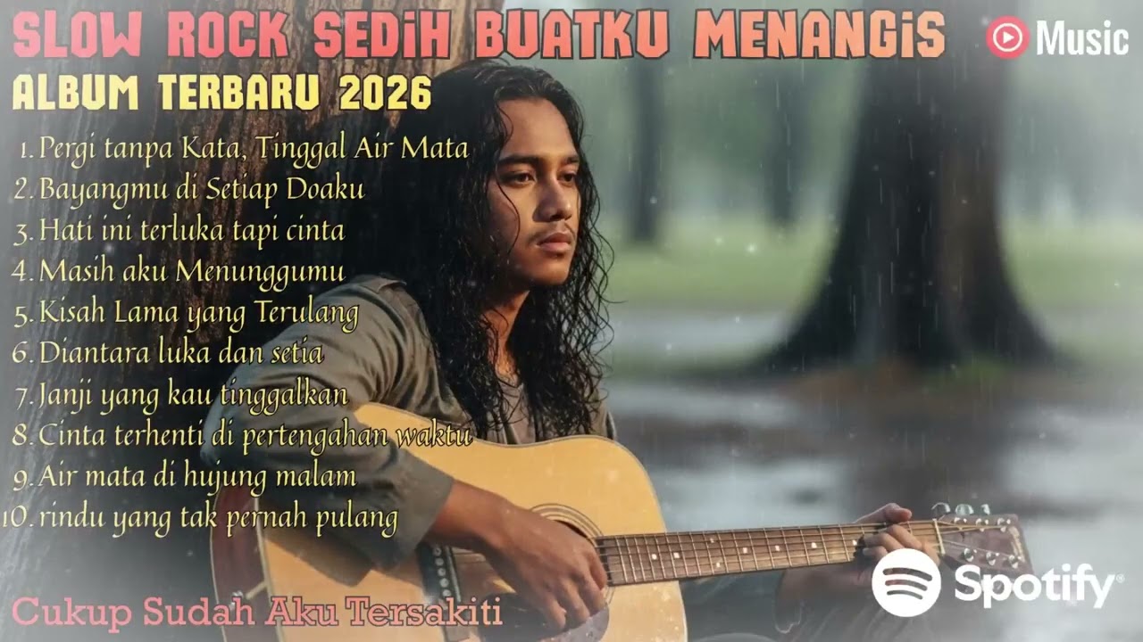 Slow Rock Melayu Patah Hati – Kasih yang Pergi Membisu