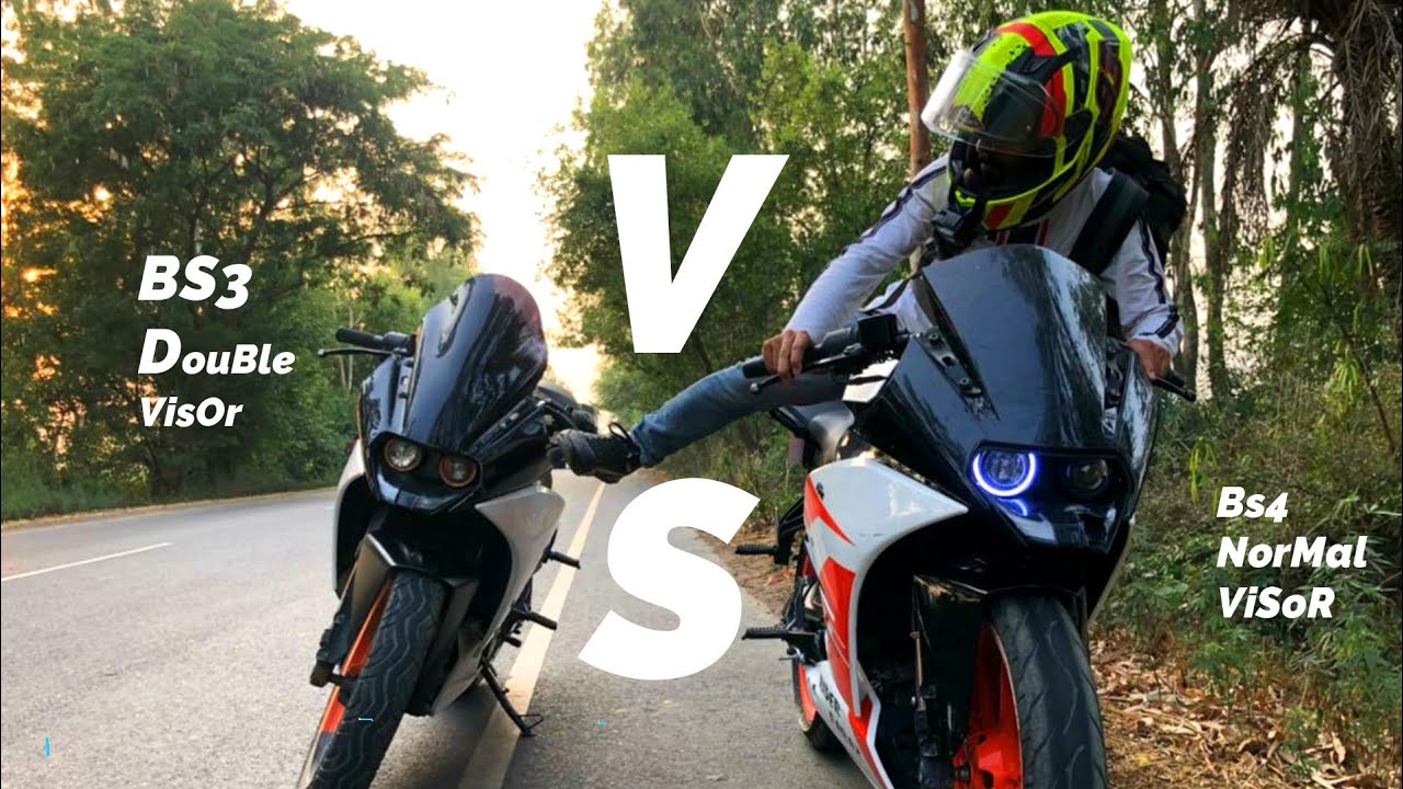 KTM RC 200 BS3 VS KTM RC 200 BS4 DRAG by faraz stunter frz
